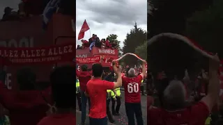 Liverpool 2022 FA Cup & Carabao Cup Homecoming Parade  ⚽️🥅🏆🥇