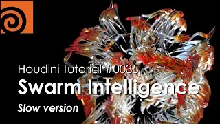 [Houdini Tutorial] 0035 Swarm Intelligence (Slow version)