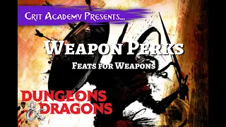 DnD Weapon Perks