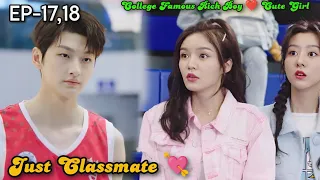 Just Classmate💘 P-9 College Famous Rich Boy ❤️ Cute Girl | Miss Lucky Go New2023 ChineseDrama tamil