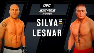 EA Sports UFC 4 Gameplay Brock Lesnar vs Wanderlei Silva