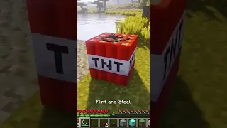 Minecraft TNT vs GTA 5 TNT vs GTA San Andreas TNT #shorts