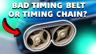 SYMPTOMS OF A BAD TIMING BELT OR TIMING CHAIN (All You Need To Know)