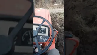 Оранка kubota 1802 с плугом 2по25