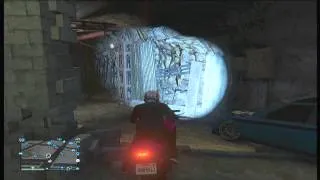 GTA 5 driving bati 801 and sultan to secret passage