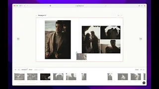 Верстка макета фотокниги в удобном онлайн-конструкторе