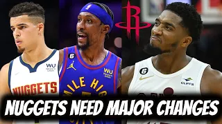 Nuggets Are In TROUBLE + Rockets Trading For Donovan Mitchell!? Pacers MAJOR Choke Job vs Celtics!