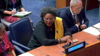 #UNGA78 - Excerpt from the Climate Ambition Summit - Barbados Prime Minister Mottley (9/20/2023)