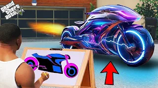 Franklin Using Magical Painting To Find The Most Fastest Ultimate Super Bike In Gta 5 RP