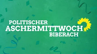 Livestream | Politischer Aschermittwoch in Biberach 2023