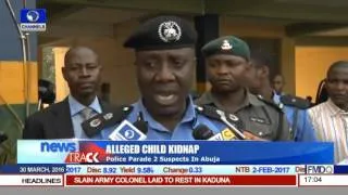 Police Parade 2 Suspects In Abuja Over Alleged Child Kidnap