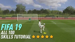 FIFA 19 ALL 100 SKILLS TUTORIAL | PS4 and Xbox