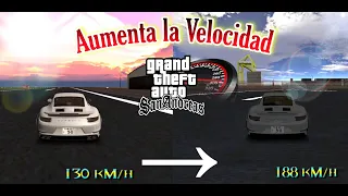 👆😱🌿🔥📲¡¡¡AUMENTA LA VELOCIDAD DE TU AUTO CON ESTO!!! (BIEN EXPLICADO) GTA SA ANDROID👆😱🌿🔥📲