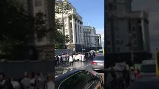 Митинг на улице Грушевского в Киеве, 18.09.2019