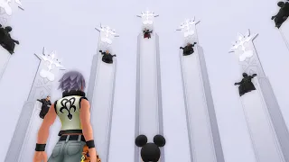 Kingdom Hearts Dream Drop Distance HD Riku, Micky & Axel Save Sora 1080p