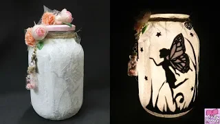 DIY Fairy Jar /How to make Fairy Lantern / How to make Fairy Glow Jar /Fairy Jar Tutorial