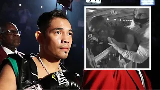 Nonito Donaire y su celebración tras perder