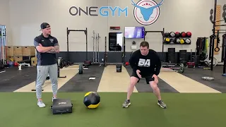 Building a Lineman: O-Line Drills proper Knee Position