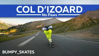 Downhill Longboarding at Col D'Izoard - Bumpy Raw Run Vol 1