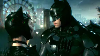 Batman Arkham Knight - Batman & Catwoman Kissing Scene