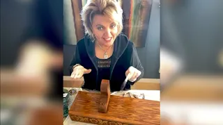 How to Get a WOOD LOOK or Enhance Your Wooden Surfaces Wood Stain Gel Stain, Heirloom Traditions