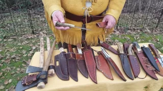 Mountain Man Bushcraft..... Ultimate Cutting Edge; My knife collection.