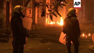 Clashes after anniversary protest of Greek uprising