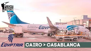 Flight Report | EgyptAir | Cairo - Casablanca | B737-800