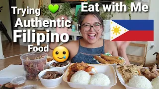 First Time trying Authentic Filipino Food | Soo Good I Cried | Eat with Me