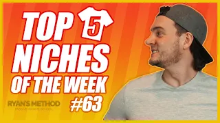 TOP 5 NICHES 🔥 Print on Demand Niche Research #62 — (7/18/2021)