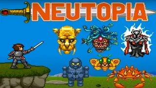 Every Bosses From The Neutopia Series