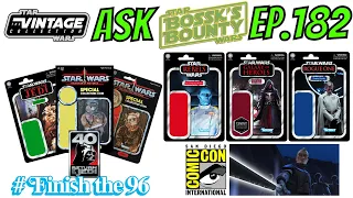 Vintage Collection Pipelines at SDCC? Why Only 2 Original 96 in 2023? What About the Ewoks in TVC?