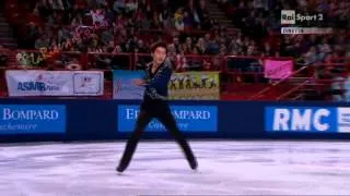 ISU Trophée BOMPARD 2012 -4/9- MEN FS - Nan SONG - 17/11/2012