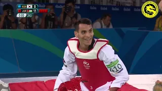 Ahmad Abughaush from Jordan Taekwondo Best moment olympic games Rio 2016 1