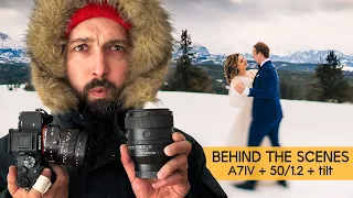 Wedding Photography in Snowy Tatra Mountains - Sony A7IV and 50GM + 50/1.4 tilt - Behind the Scenes