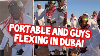 Portable enjoying in Dubai with his boys |Latest Yoruba Movies 2022|