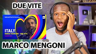 MARCO MENGONI - DUE VITE | SANREMO 2023 REACTION!🇮🇹