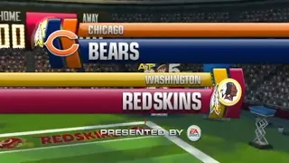 Chicago Bears Vs. Washington Redskins | Madden 10