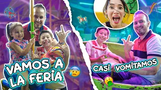 Fuimos a la FERIA 🎠| Casi se VOMITA Juancho 😱 | Los Molina