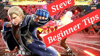 Steve Fox Beginner tips to push rank. Spam moves and tricks - Tekken 8