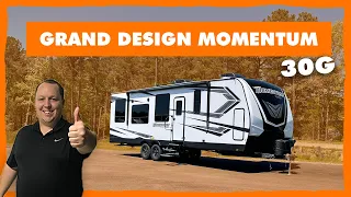 The Biggest and Baddest Travel Trailer Toy Hauler From Grand Design!