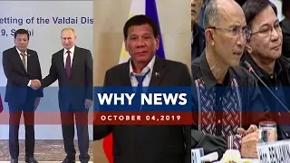 UNTV: Why News (October 04, 2019)