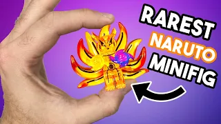 My RAREST Naruto & Sasuke Minifigs 🍥 Susanoo & Kurama | Custom Lego #shorts