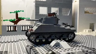 Battle of Aachen 1944 - Lego WW2 Stop Motion Short