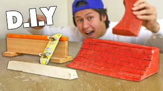 D.I.Y CLAY FINGERBOARD OBSTACLES!