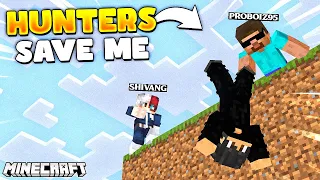 Minecraft Manhunt, But Hunters Protect Me!