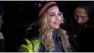 MADONNA LIVE: "Express Yourself" Washington Square Park Pops Up For HILLARY #VOTE 11/7/16