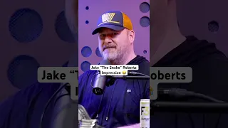Will Sasso’s Jake “The Snake” Roberts Impression 😂