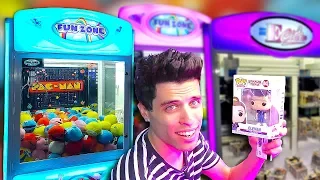 I Won at ALL of the Claw Machines! | Arcade Matt