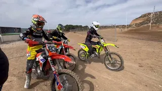 Training at Solmoto in Totana with The Family 15 Racing 20-4-2024